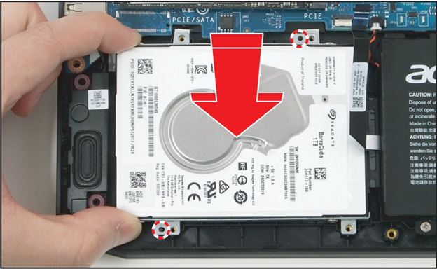Gintai Cavo Di Collegamento HDD SATA Di Ricambio Per Acer Nitro 5 AN517-51 – Codice 50.Q5EN2.004