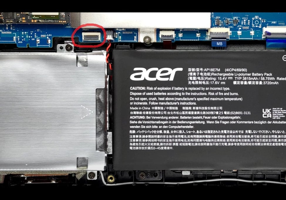 Alimentatore 280W Per Acer Nitro 5 AN515-46/58 E Predator Helios 300 – ADP-280DB B Con Spina UE