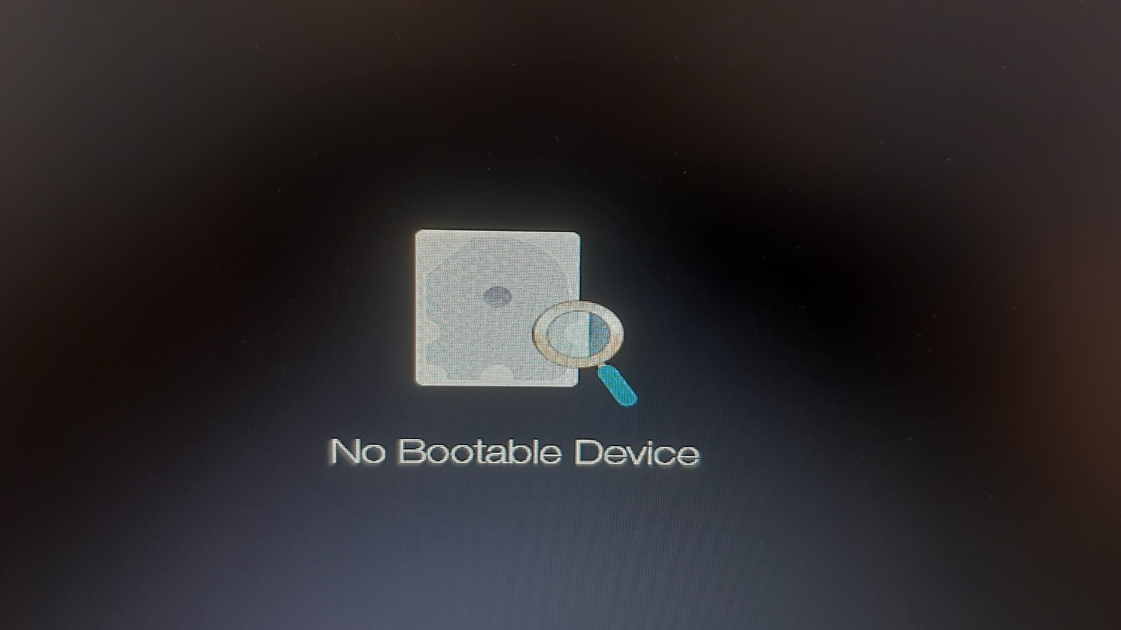 No bootable device hit any key на ноутбуке что делать