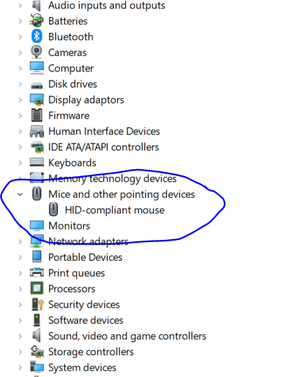 synaptics ps 2 port touchpad not working gateway