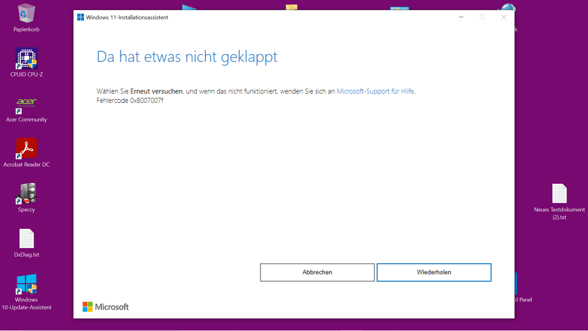 🔘 Umfrage Windows 11 Aufrüsten oder nicht aufrüsten 🤔 — Acer Community