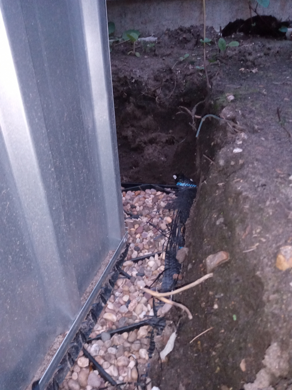 Raised Sleeper Bed against Fence — BBC Gardeners' World Magazine