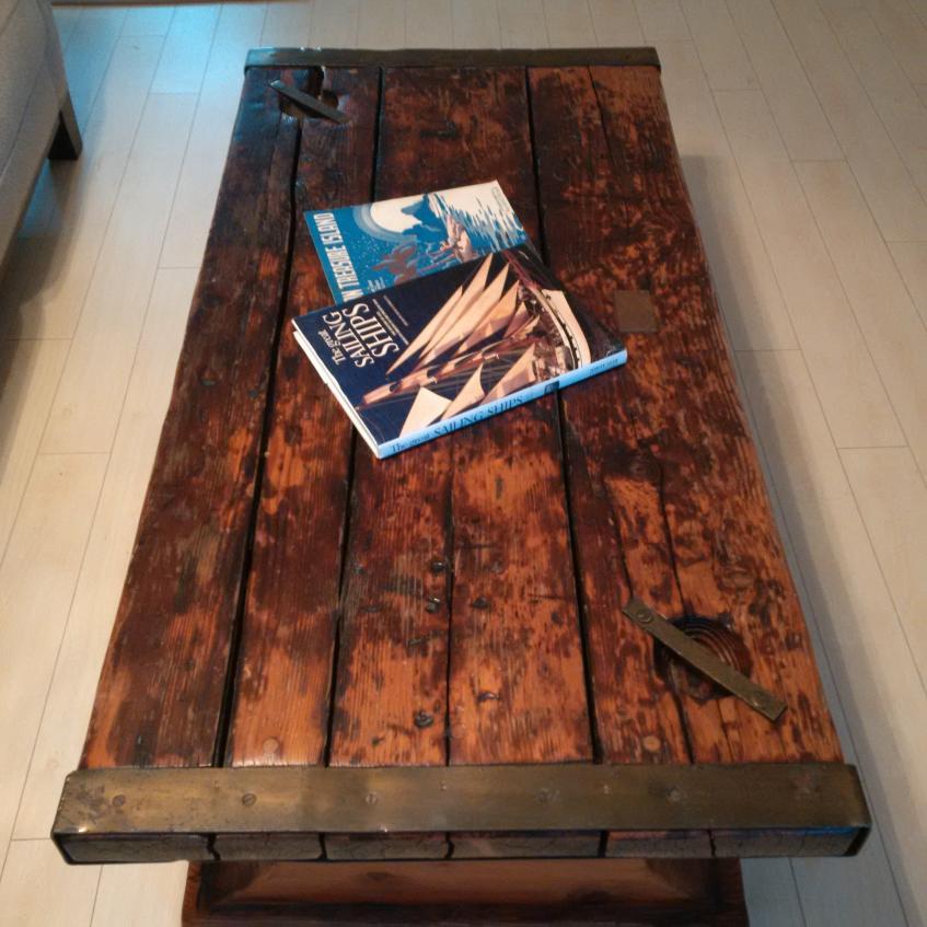 Ship Hatch Coffee Table — Florida Sportsman