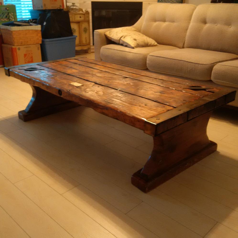 Ship Hatch Coffee Table — Florida Sportsman