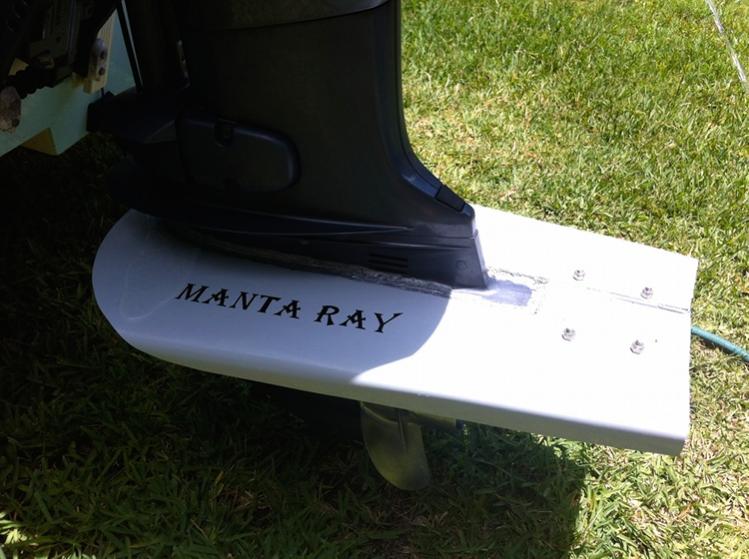 Manta Ray Cavitation Plate — Florida Sportsman