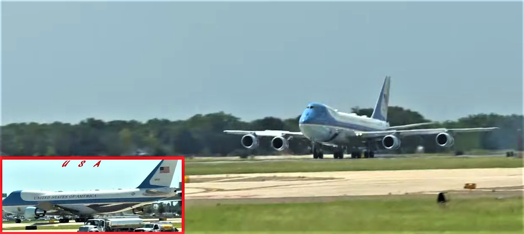 Air Force One lands in Tampa — Florida Sportsman