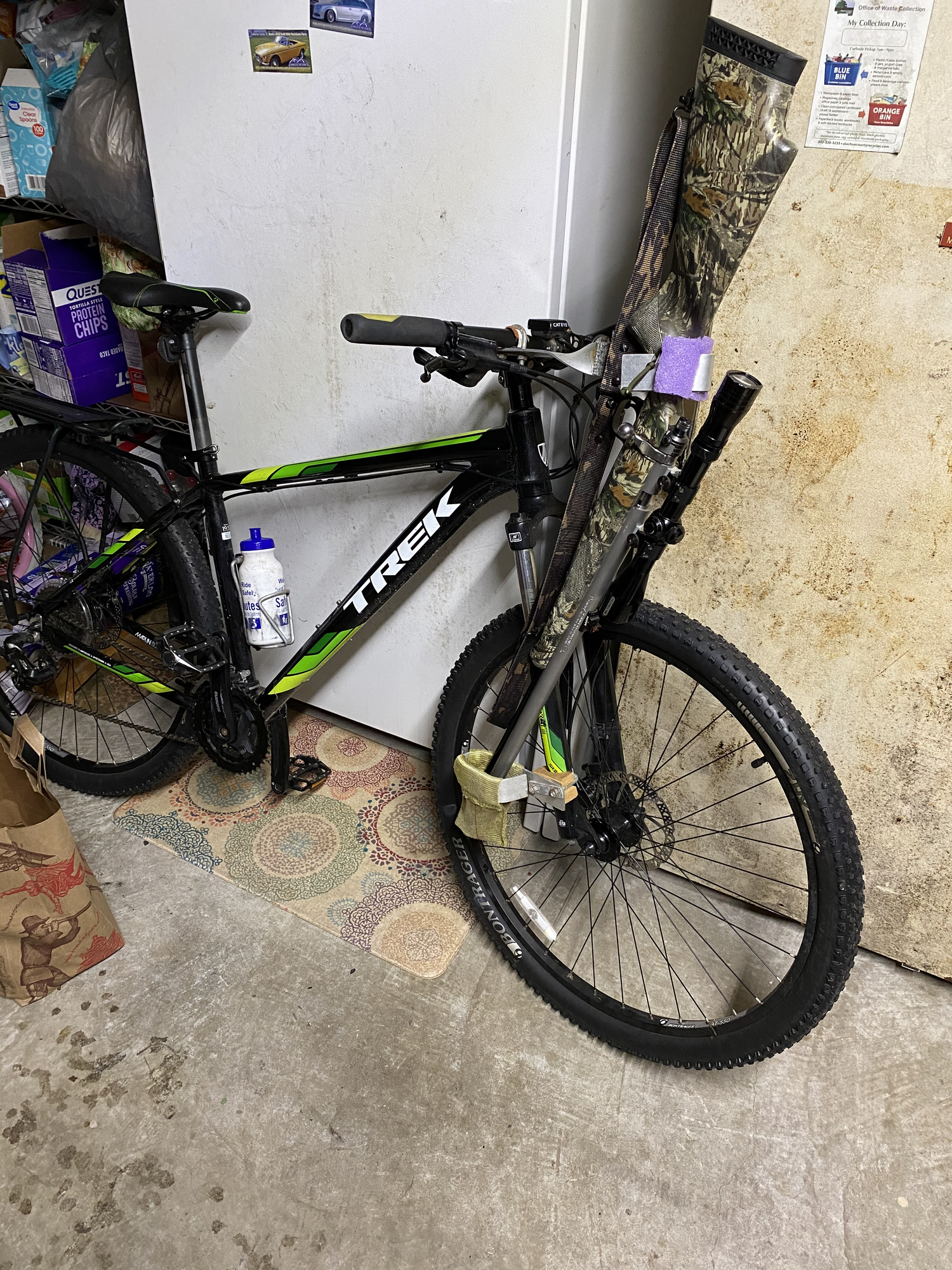 Gun rack\holder for bike — Florida Sportsman