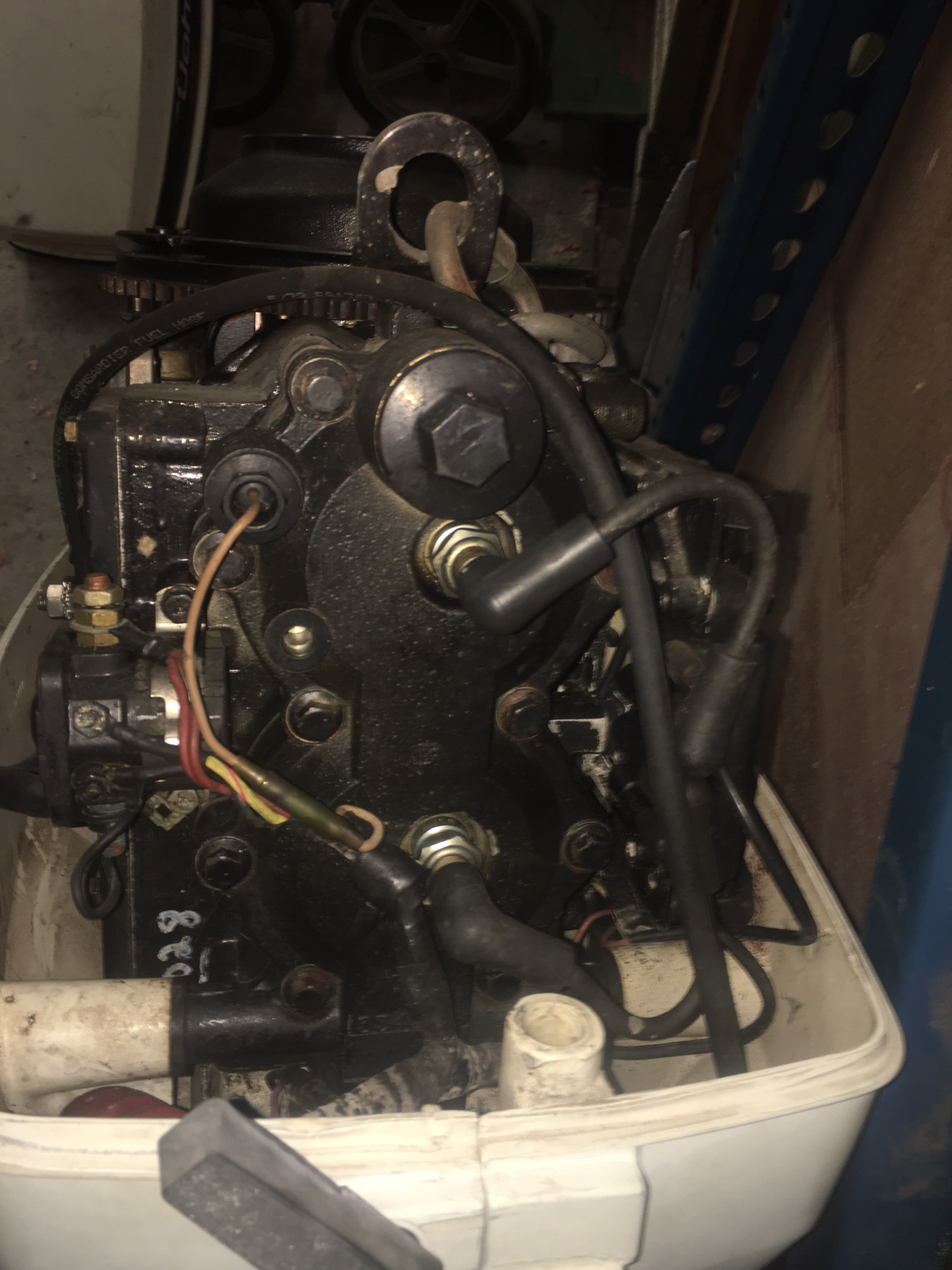 Johnson 48 SPL w/ controls, CMC trim tilt