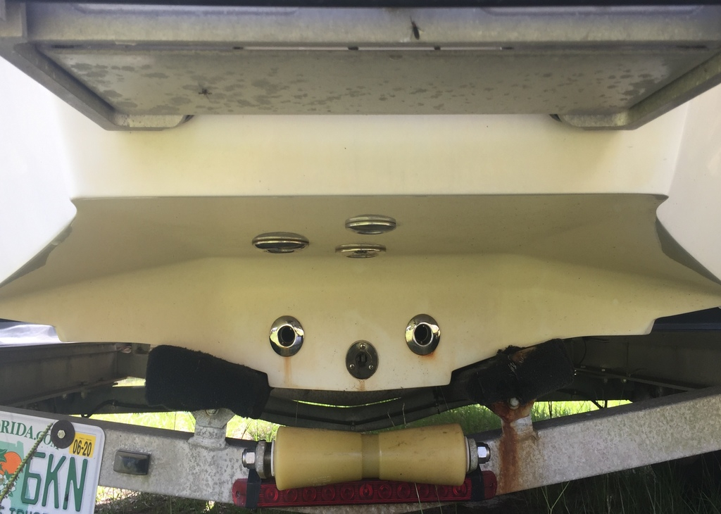 Ranger Cayman 191 Transom Transducer Location — Florida Sportsman