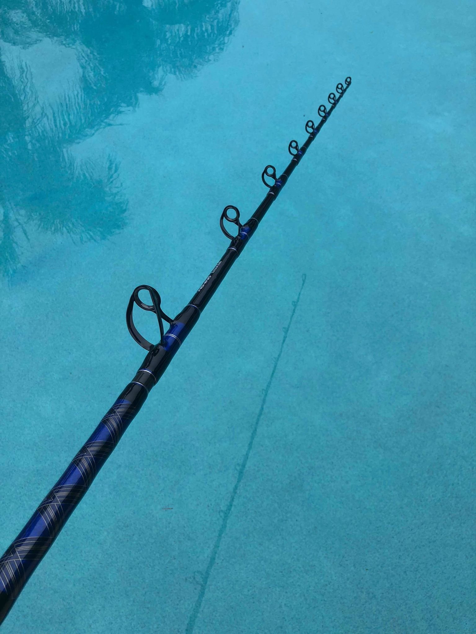 Custom 7'6' Seeker 100150 lb. shark rod brand new — Florida Sportsman