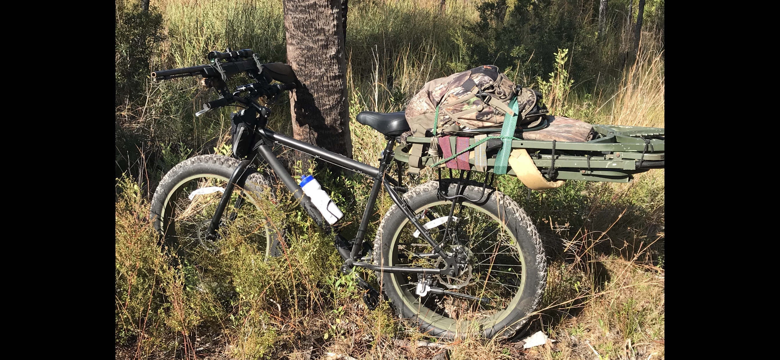 Gun rack\holder for bike — Florida Sportsman