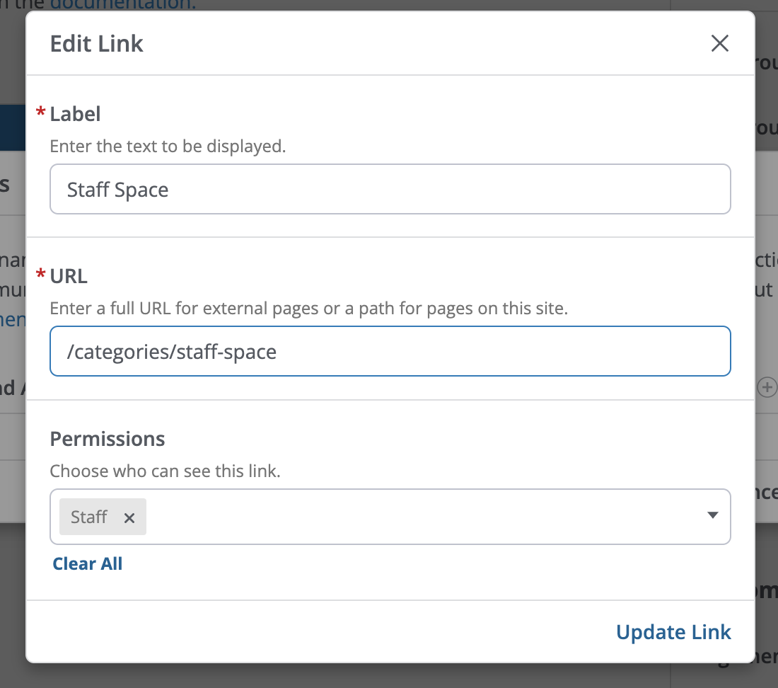 Vanilla-Link-Manager