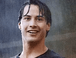 Gif of Keanu Reeves giving a "thumbs up" from the film, Point Break.