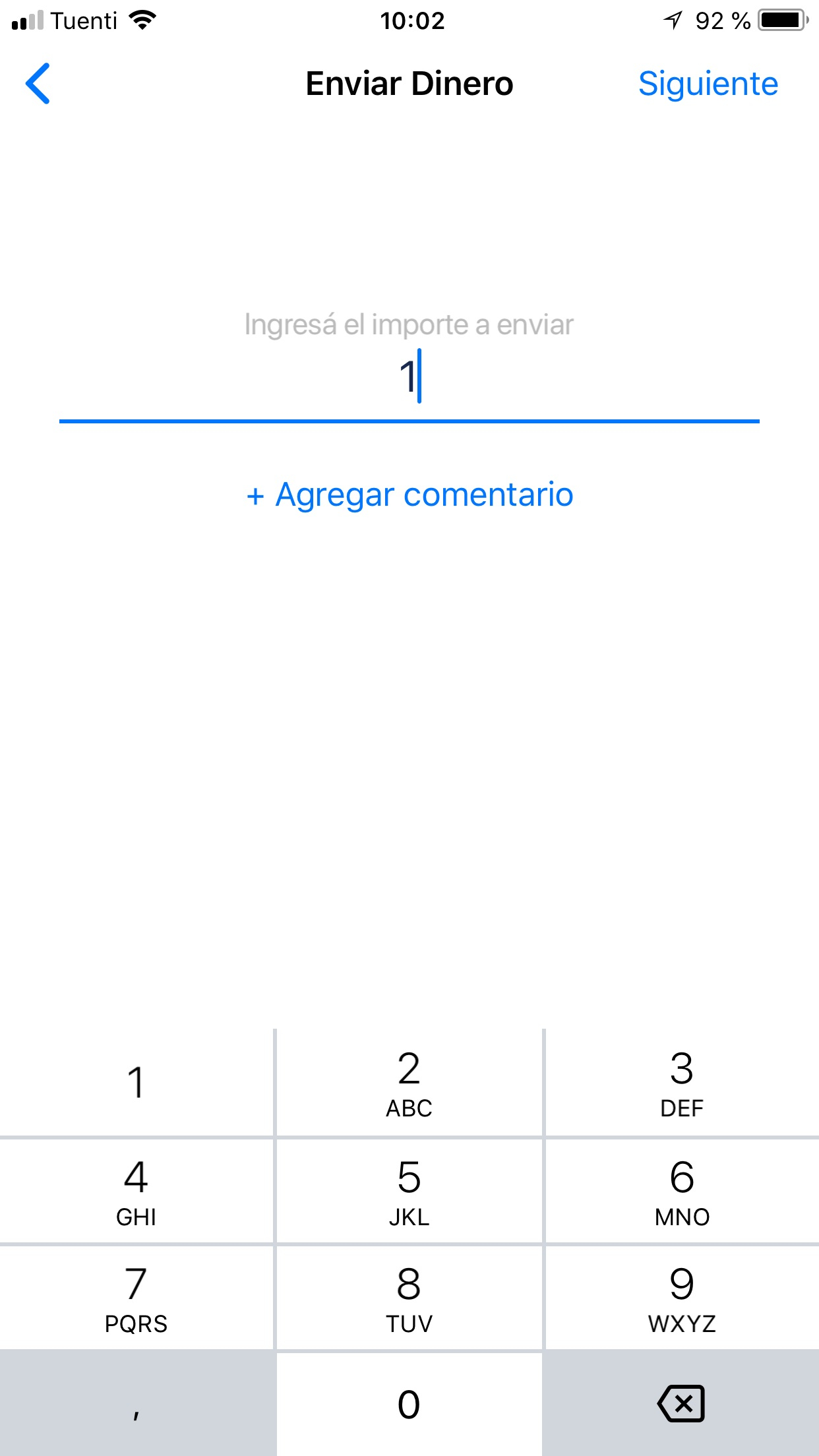 Transfiriendo plata a un amigo a través de Ualá Transfiriendo plata a un amigo a través de Ualá