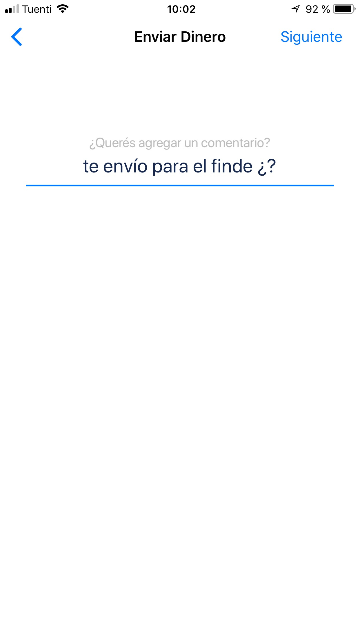Transfiriendo plata a un amigo a través de Ualá Transfiriendo plata a un amigo a través de Ualá