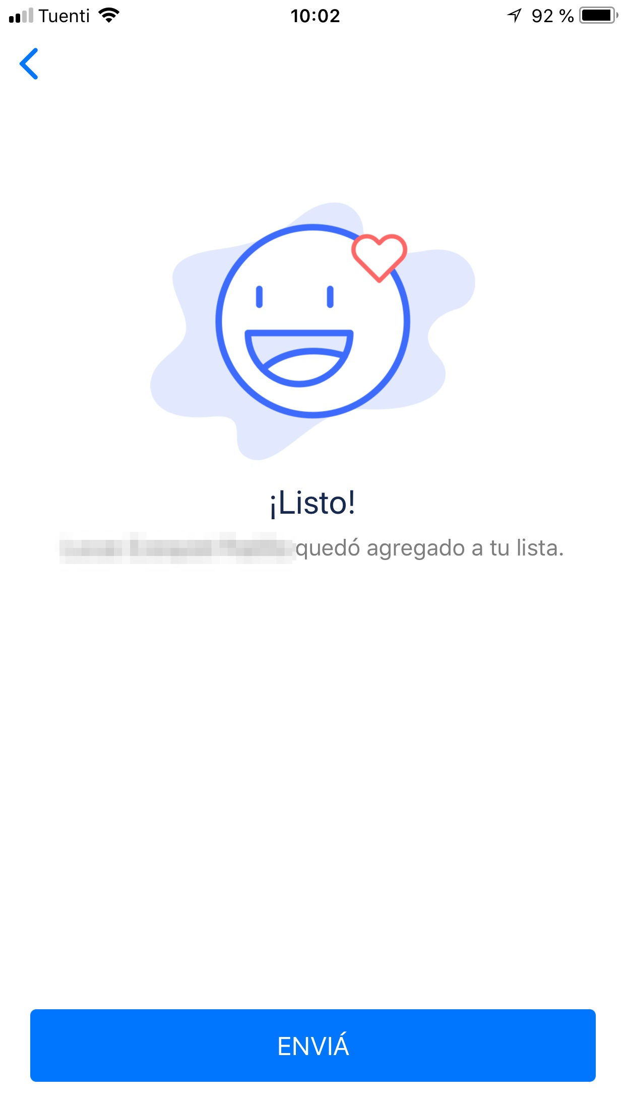 Eligiendo un amigo para enviar plata a través de Ualá Eligiendo un amigo para enviar plata a través de Ualá