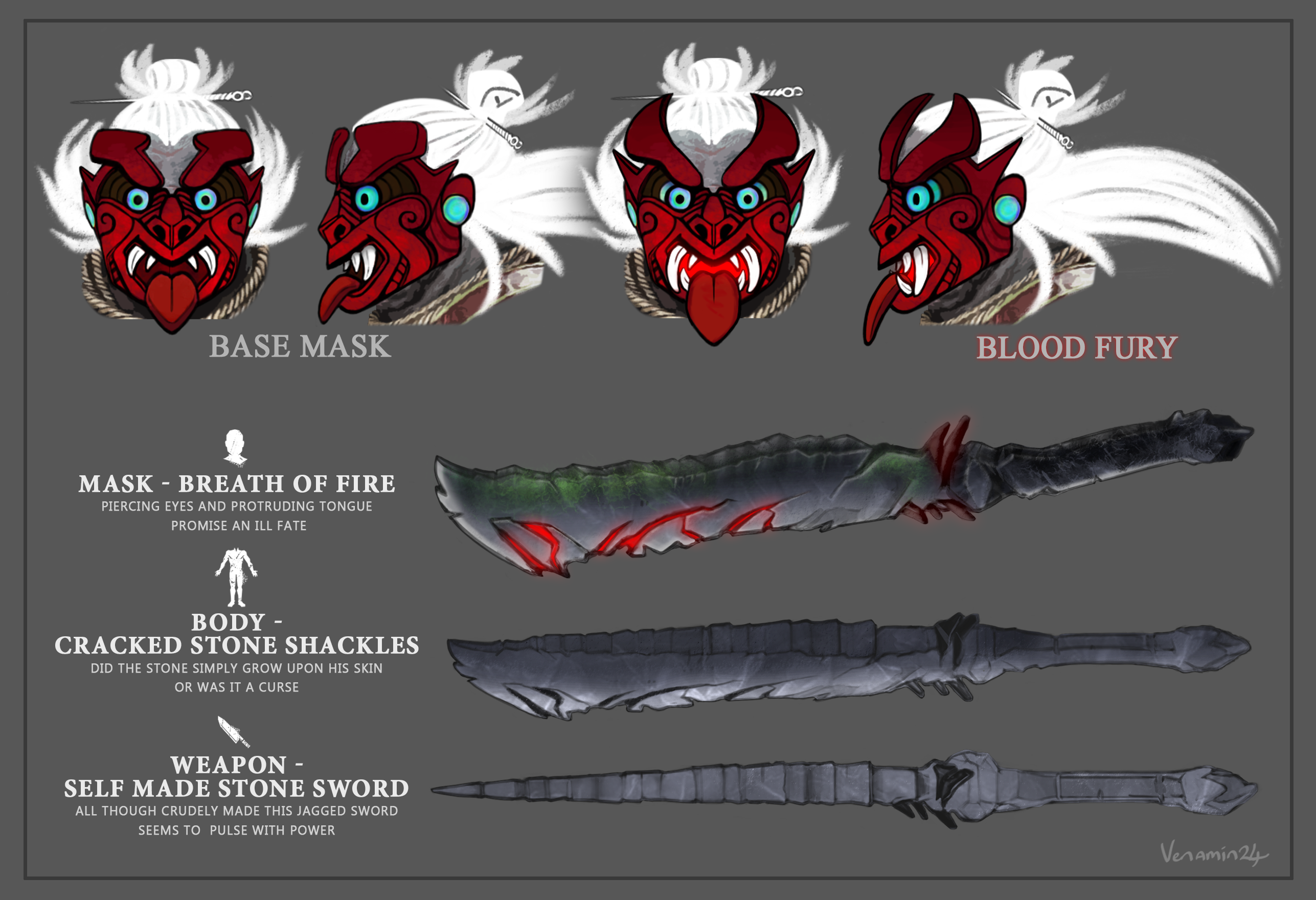 Venamin24 Prisoner Of Wrath The Oni Dead By Daylight