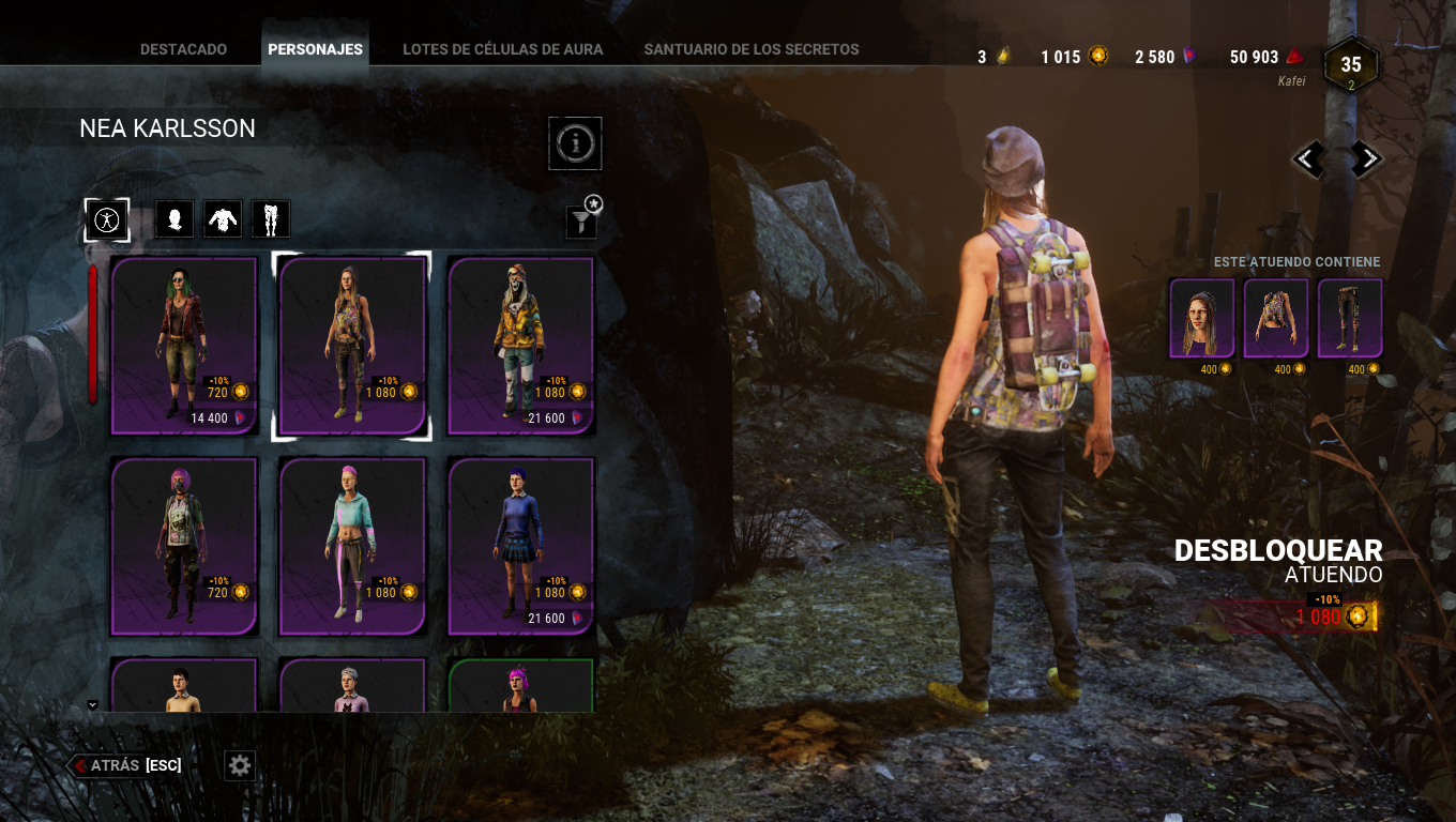 dead by daylight backpack