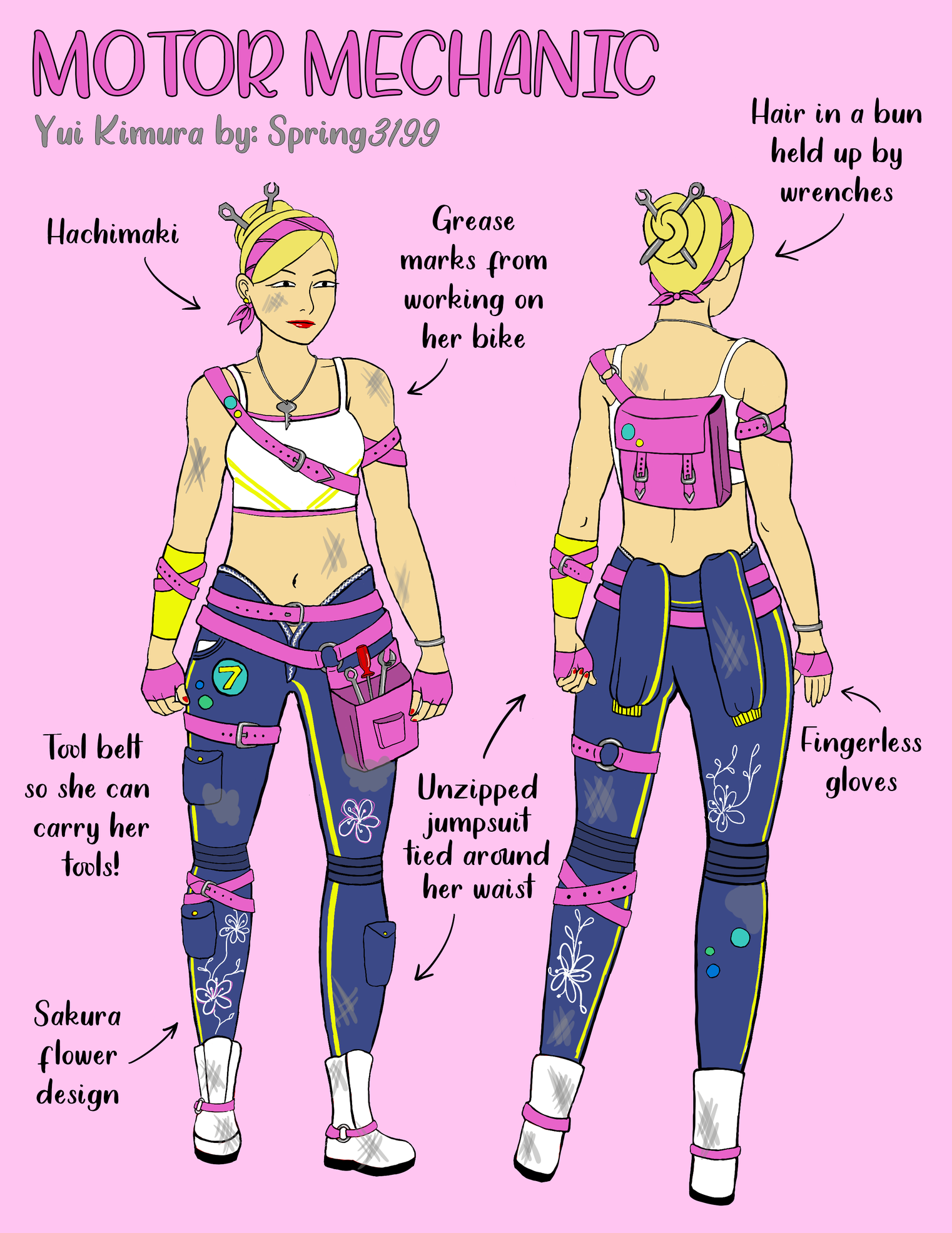 Motor Mechanic - Yui Kimura by Spring3199 — Dead By Daylight