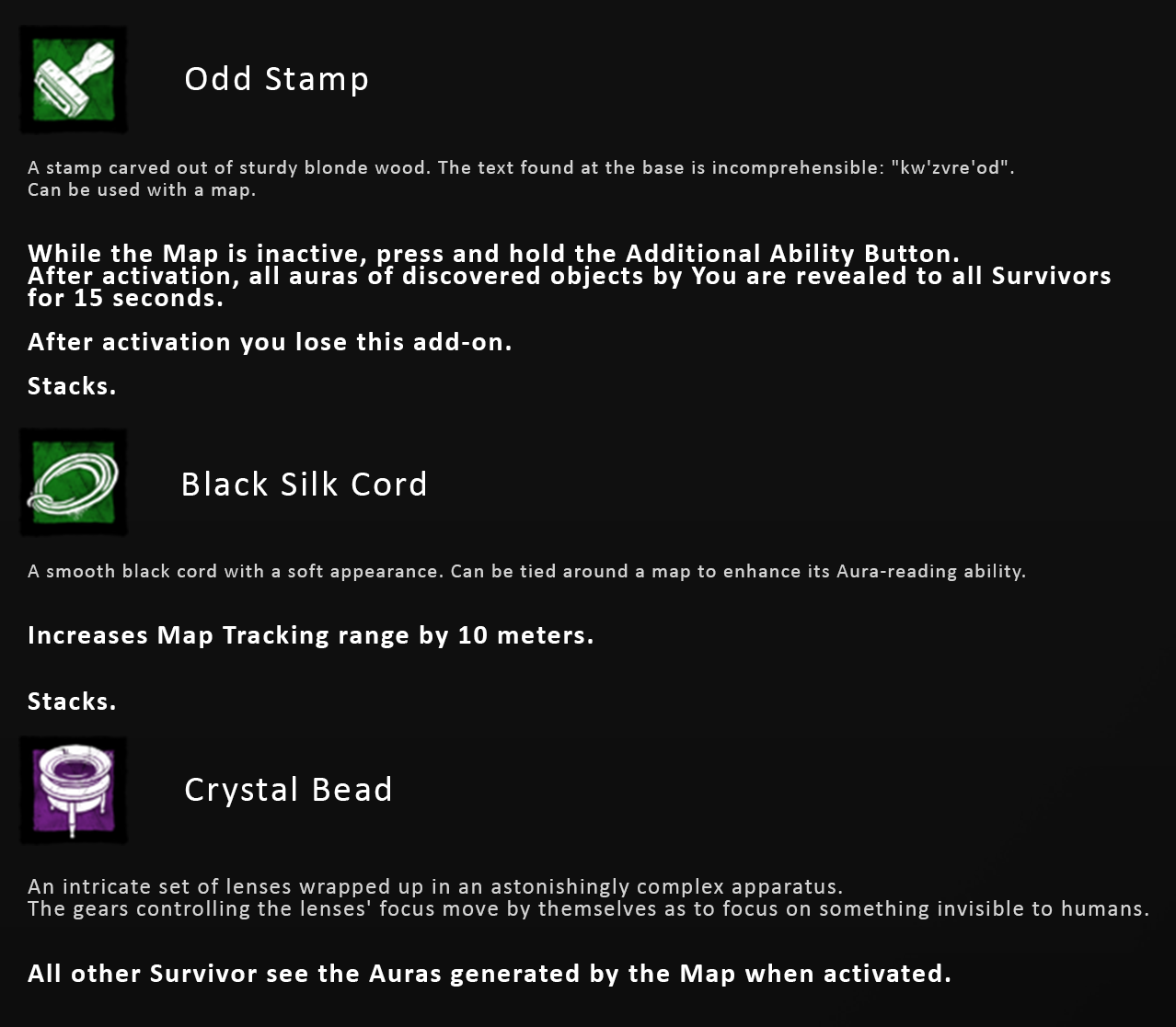 Maps Rework (Items) — BHVR