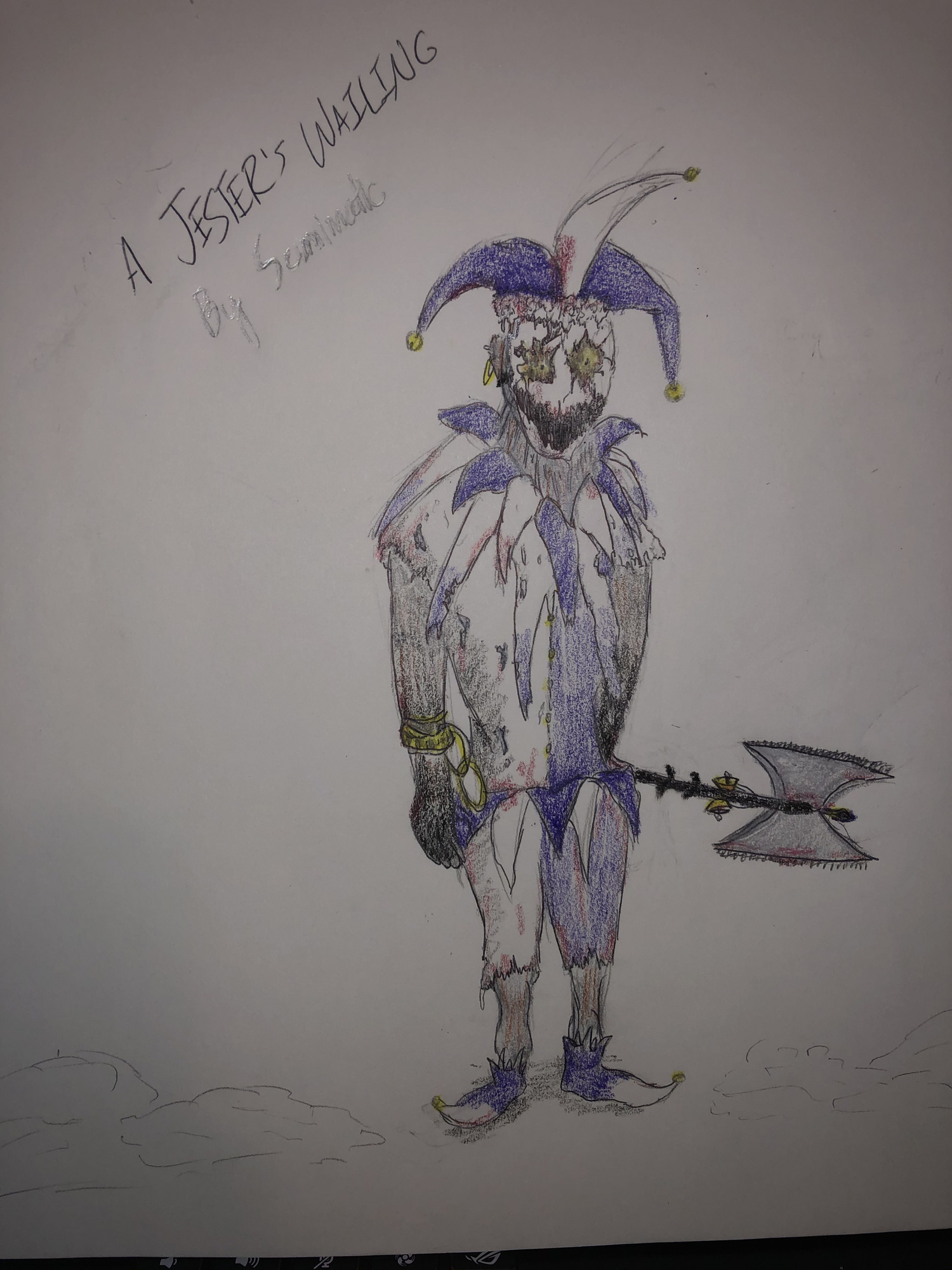 A Jester's Wailing" - WRAITH JESTER SKIN - By Semimatic — Dead By Daylight