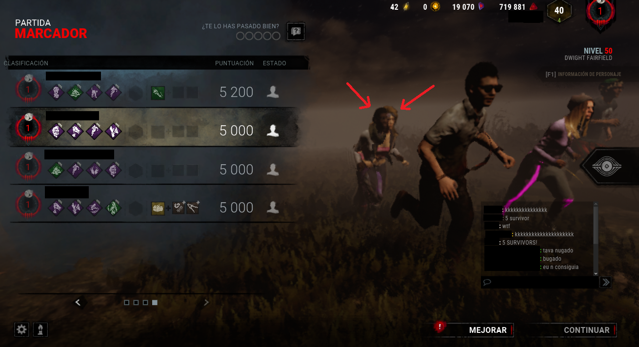 5 Survivors vs 0 killers lobby — Dead By Daylight