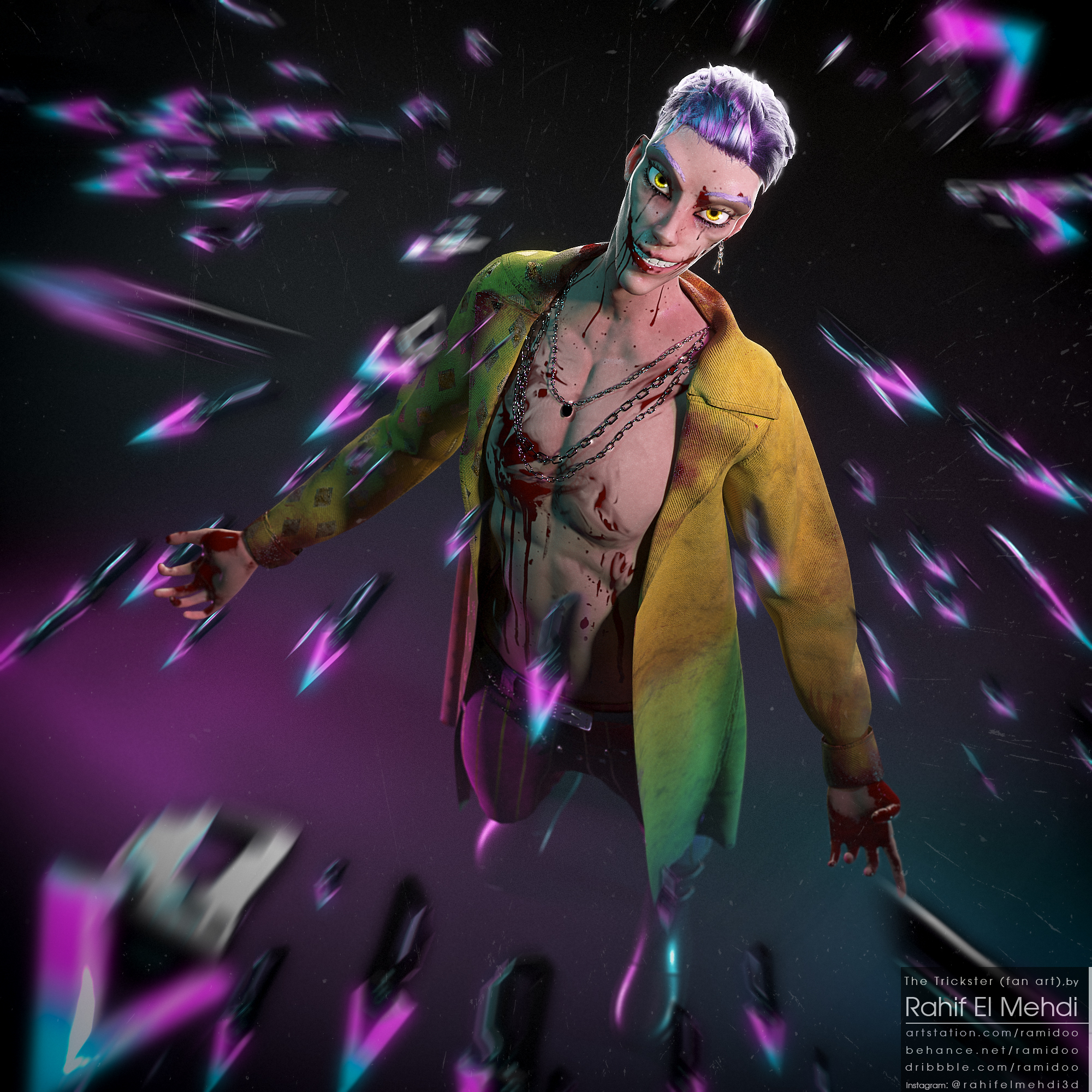 A bloody photoshoot session — Dead By Daylight