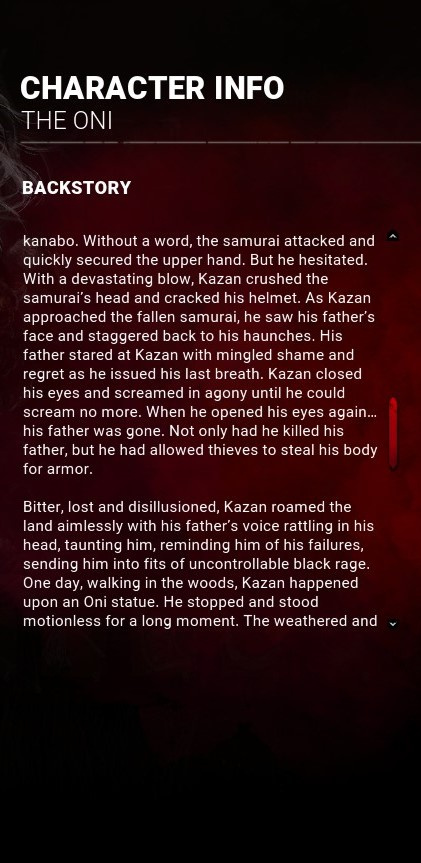 Dose Anyone Have The New Characters Bios Dead By Daylight