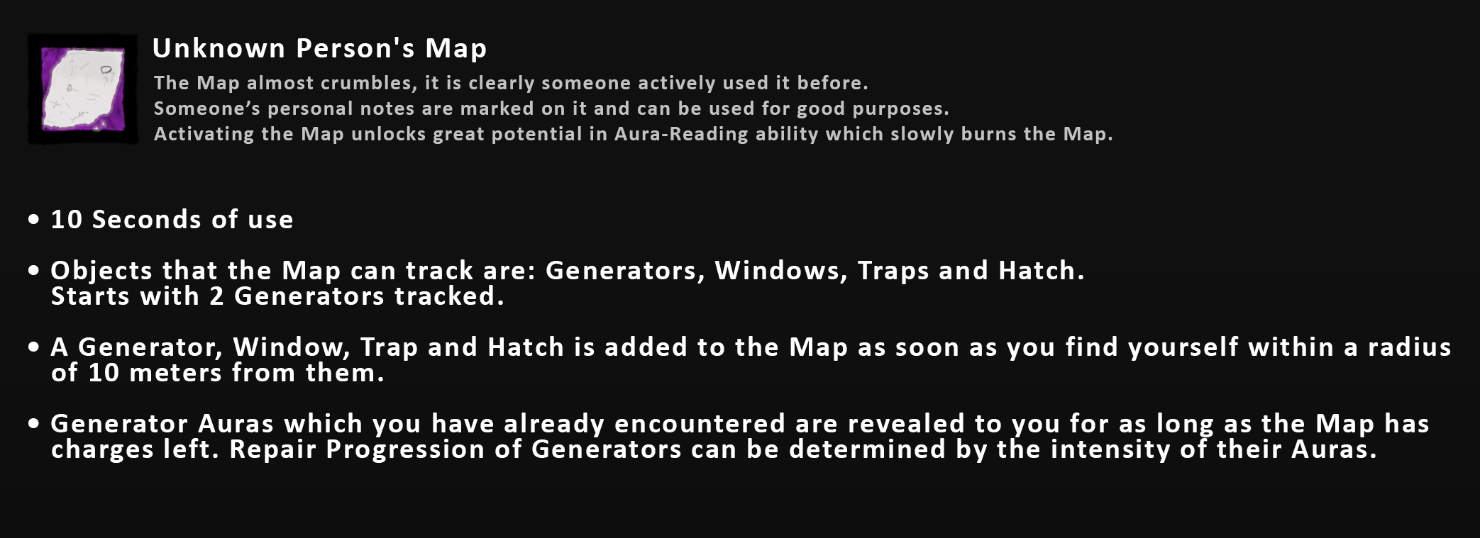 Maps Rework (Items) — BHVR