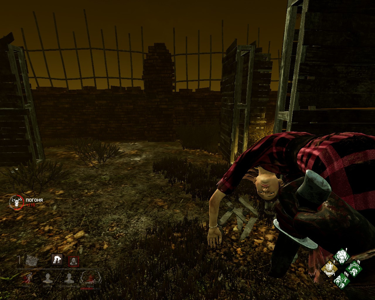 Downed A Surv Picked Her Up She Is On My Shoulder But I Cant Hook Her Dead By Daylight dead by daylight forums
