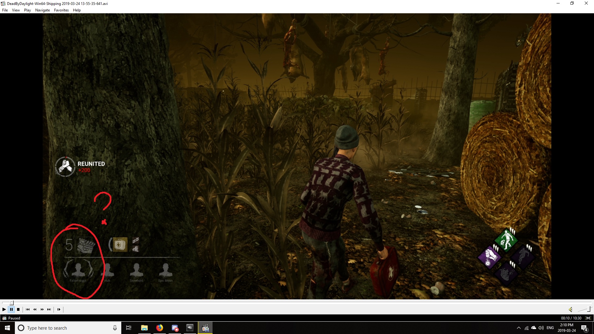 I M The Obsession But No Obsession Perk Seen Anywhere Dead By Daylight
