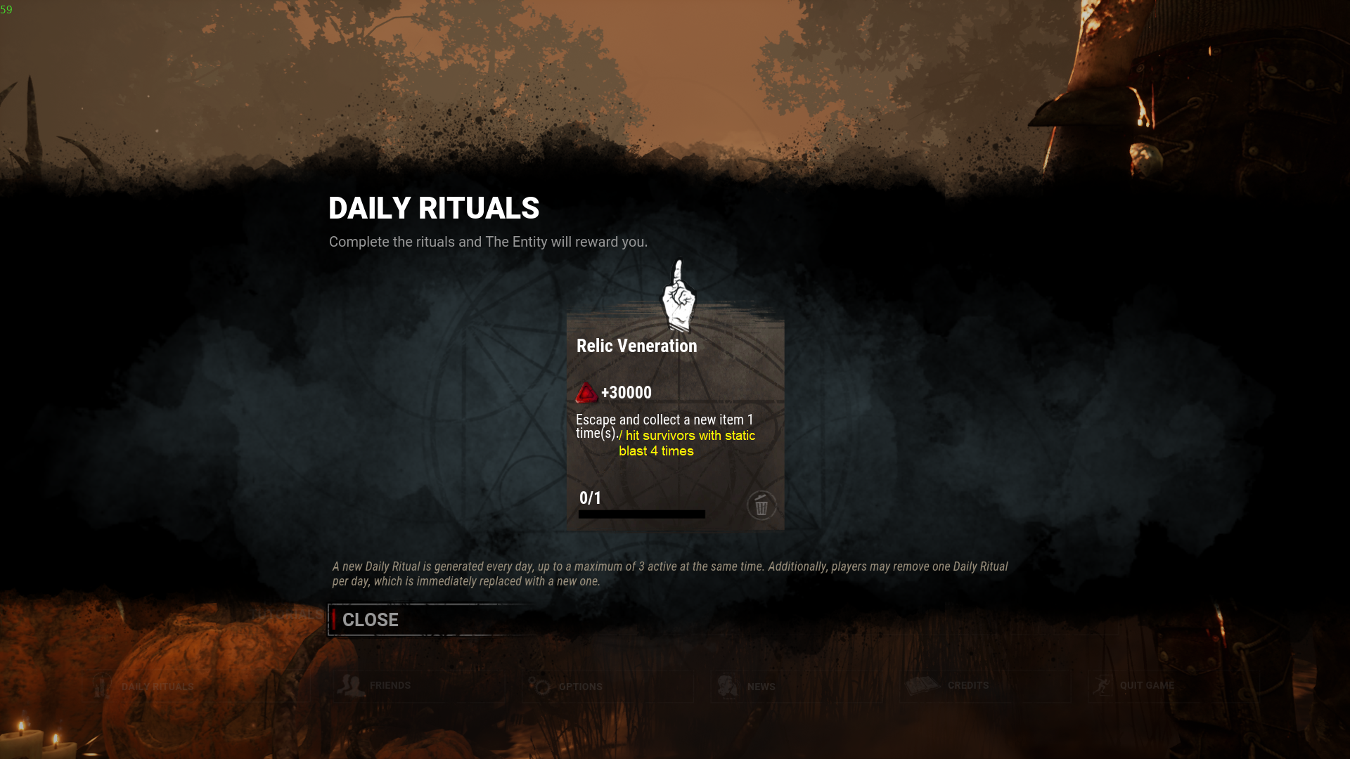 Daily rituals — Dead By Daylight