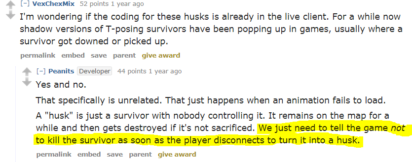 Being Able To Choose Hatch Location Will Promote Tactical Disconnects Dead By Daylight