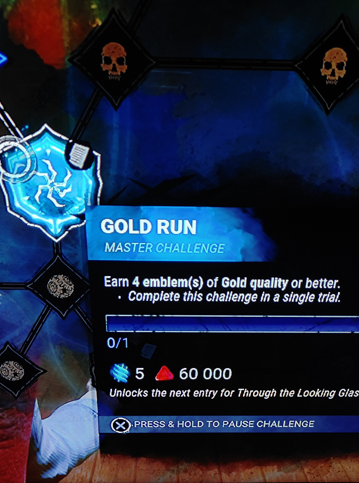 Is the challenge "Gold Run" bugged? — Dead By Daylight