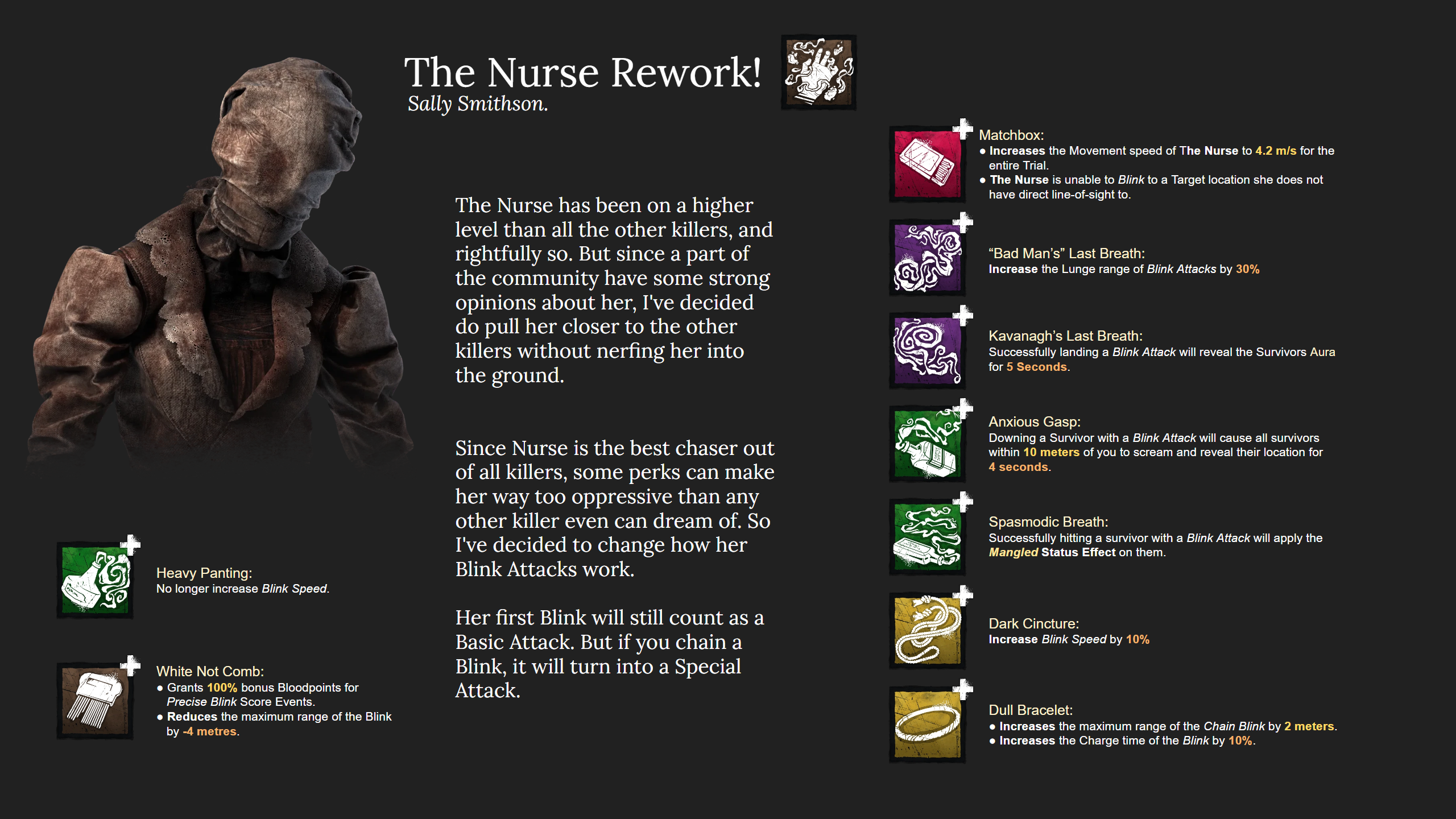 Nurse Rework idea — BHVR