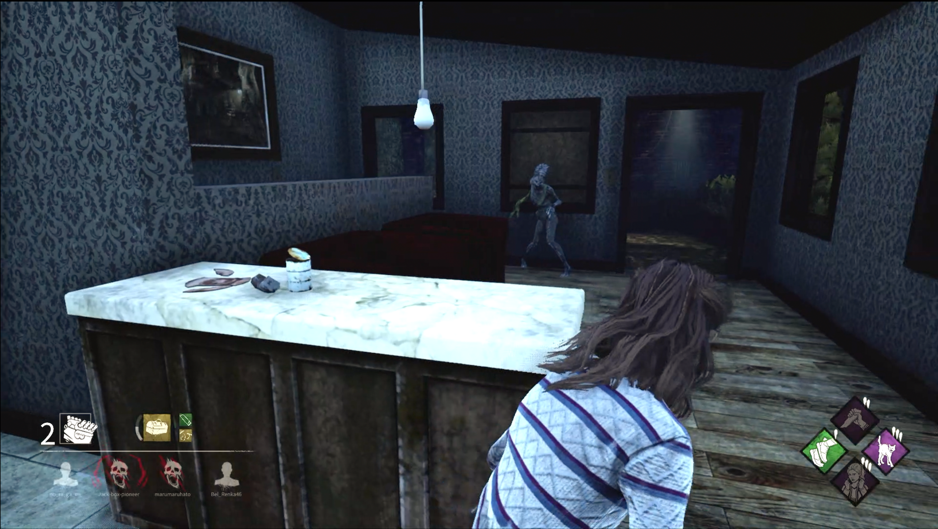 初めて生存者でやったけど結構楽しいね Dead By Daylight