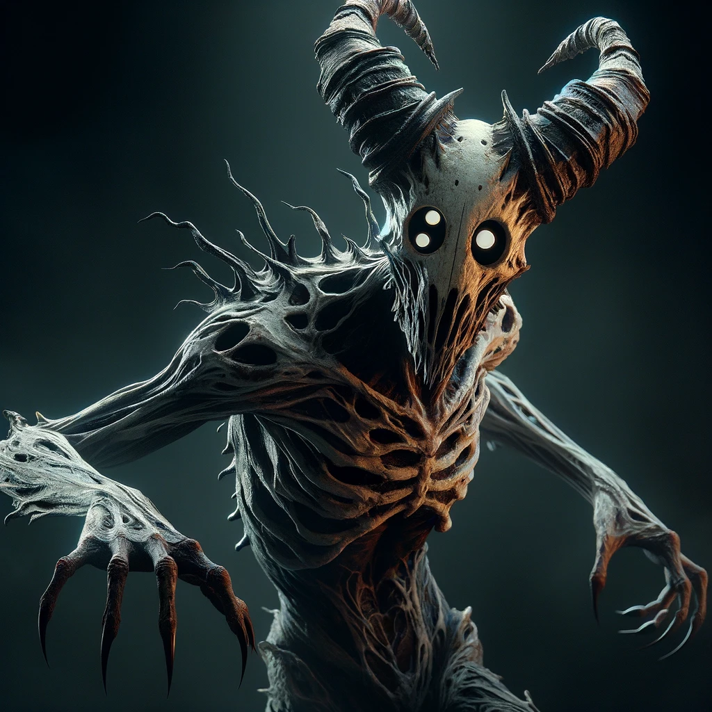 DALL·E 2024-01-09 16.51.38 - A highly realistic version of 'The Ritual', a horror video game character, designed to fit seamlessly into the visual style of 'Dead by Daylight'. The.png