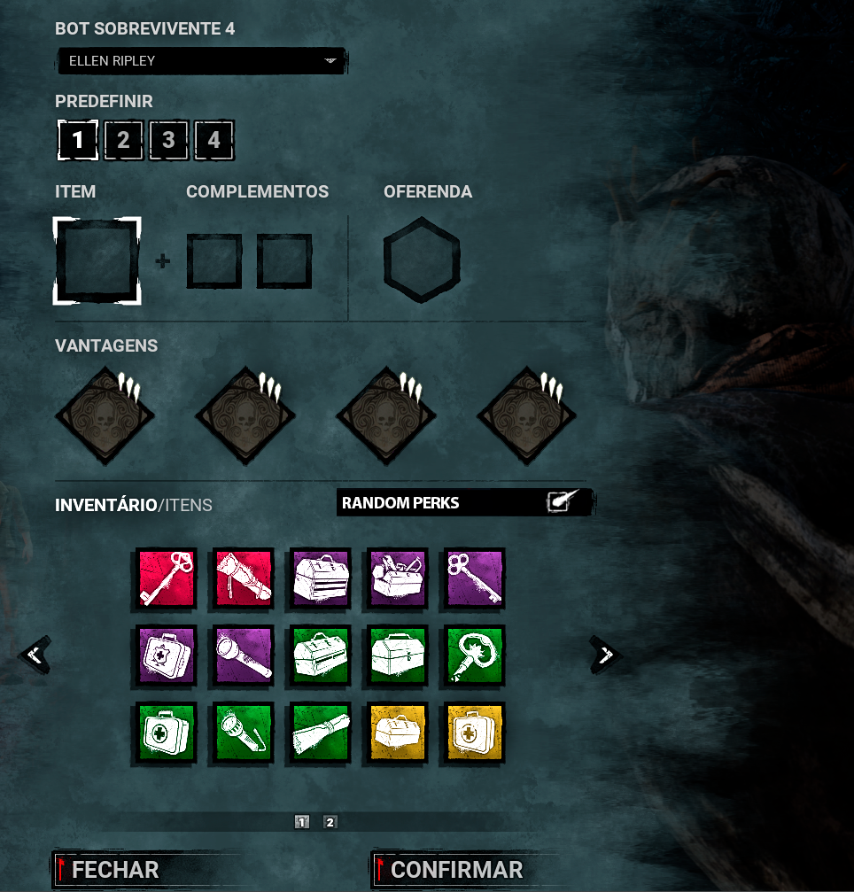Random Builds for Bots in Custom Games — BHVR