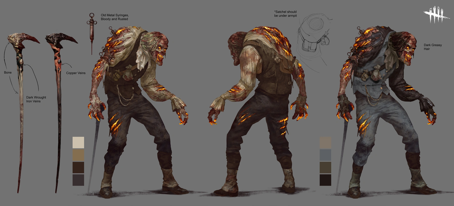 does anyone know blights canonically original hair color? — BHVR