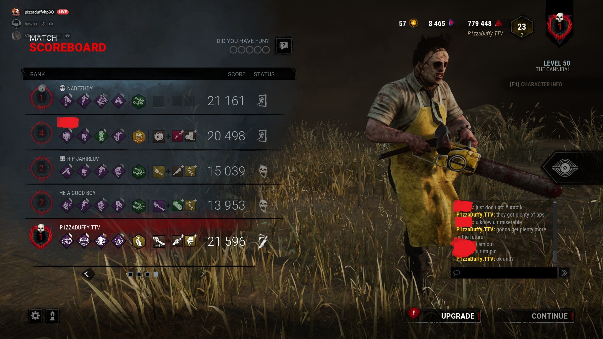 Remembering These Classic DBD Graphics and Meta and Endgame Chats