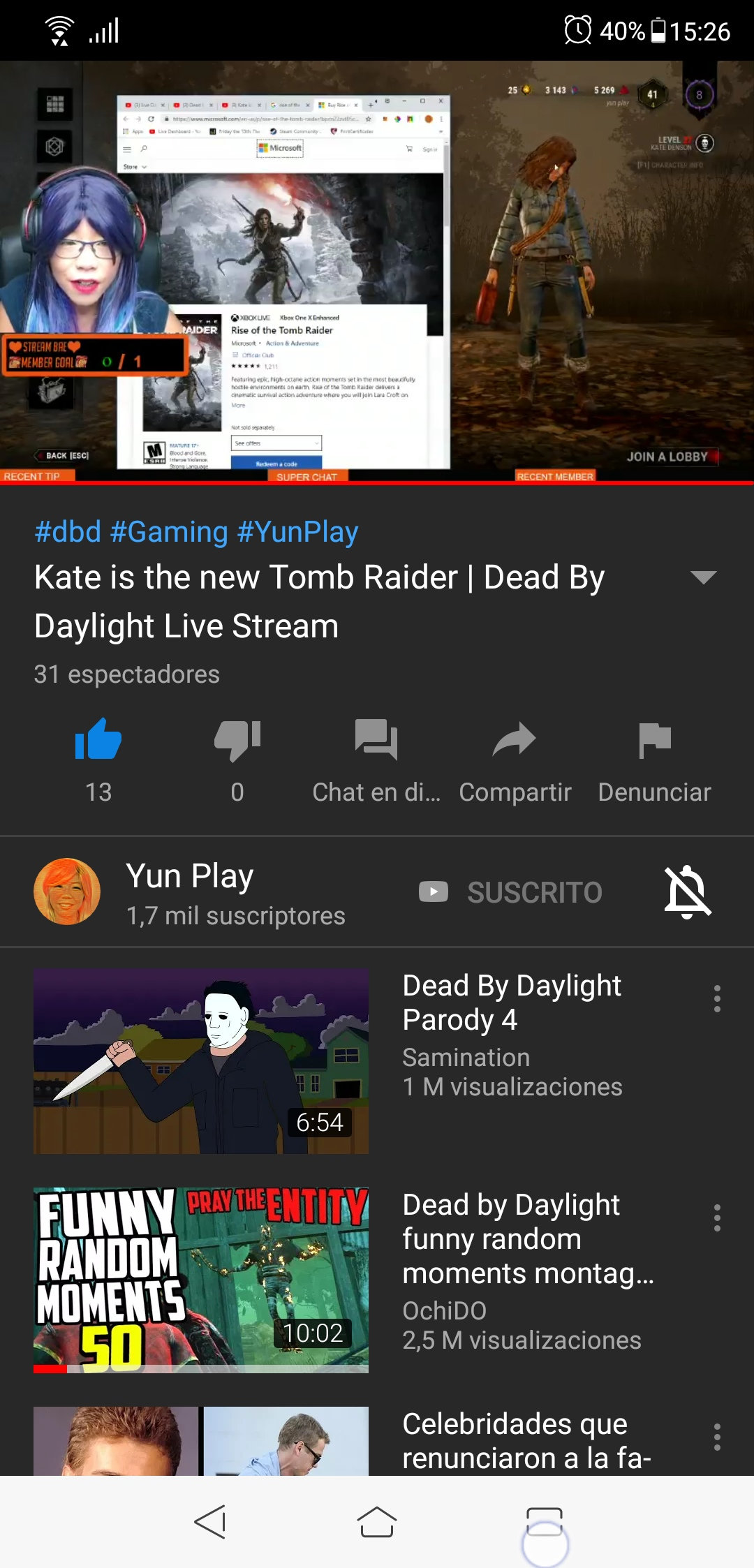 Omg Dbd Did Tomb Raider Skin Plagiarism With Latest Kate S Design Dead By Daylight