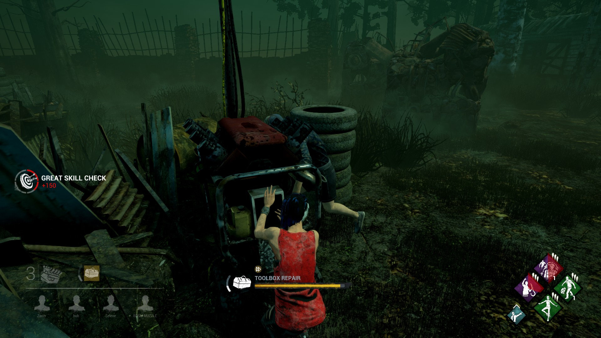 Generator on Gas Heaven that cant be fixed from one side. — Dead By