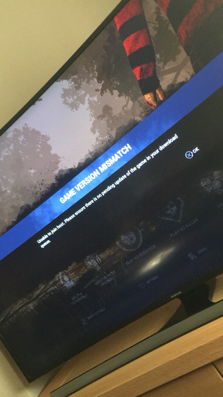 Can't join SWF after new update — Dead By Daylight