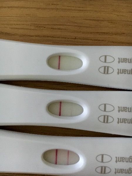 14 Dpo Faint Line.