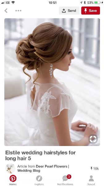 Show Me Your Wedding Hair You Your Wedding