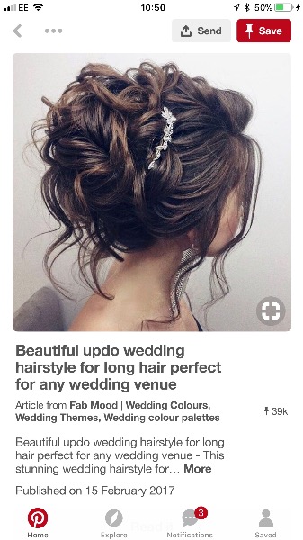 Show Me Your Wedding Hair You Your Wedding