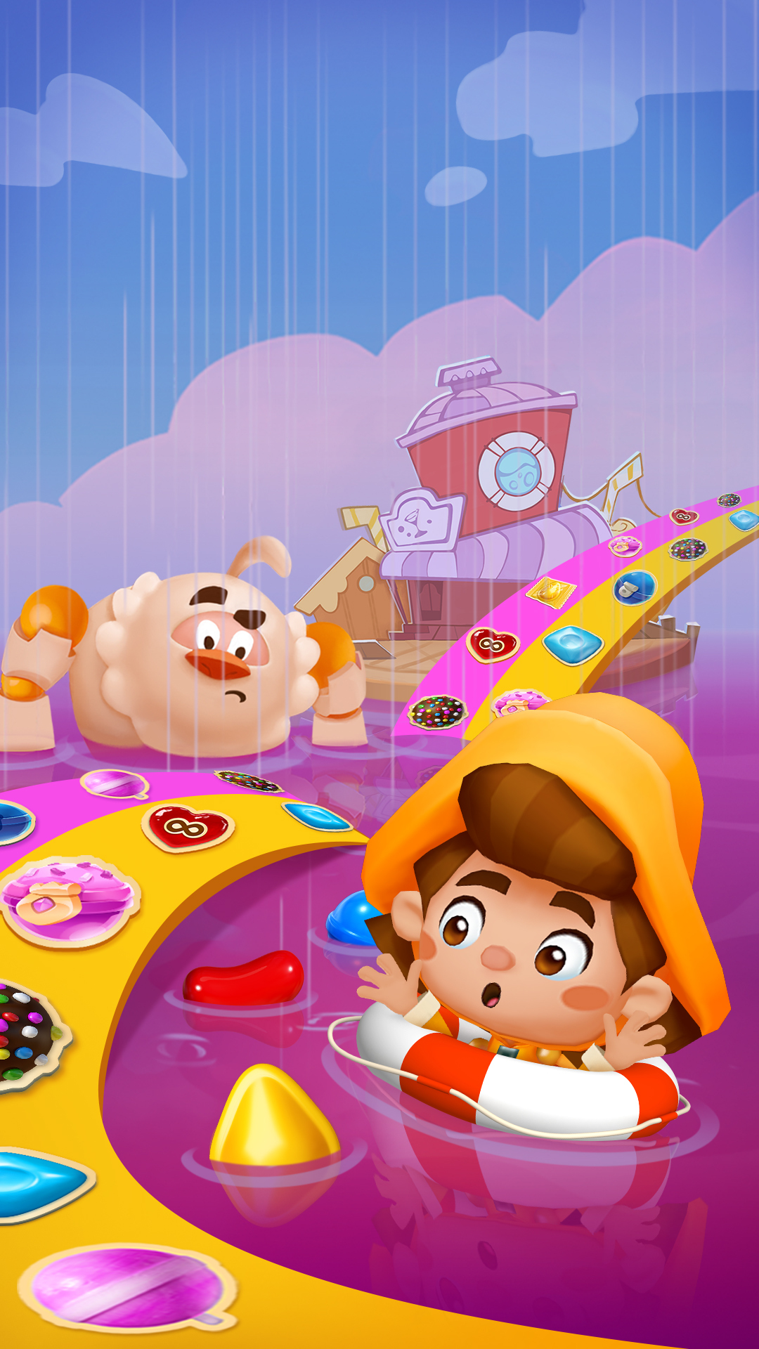 ☔️ Rain Season is here - help Kimmy and Yeti in Waffle Wharf! — King  Community