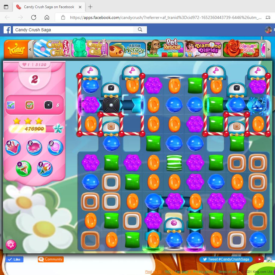 Game locks up after moving Minty — King Community