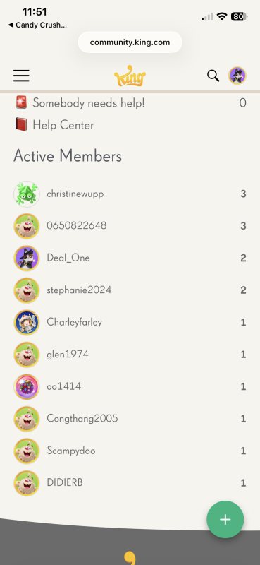 Active Members - King Community