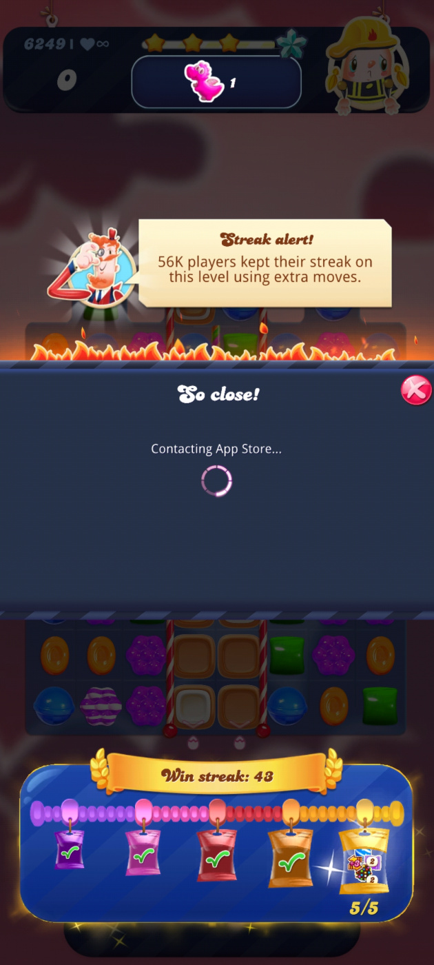 Game freezing — King Community